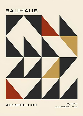 Bauhaus 1923 Exhibition Poster