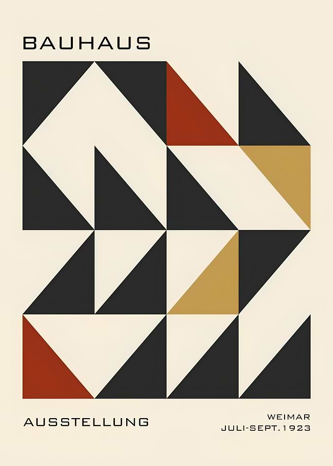 Bauhaus 1923 Exhibition Poster