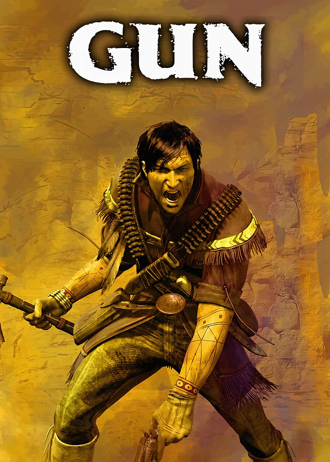 GUN Video Game Promotional Poster