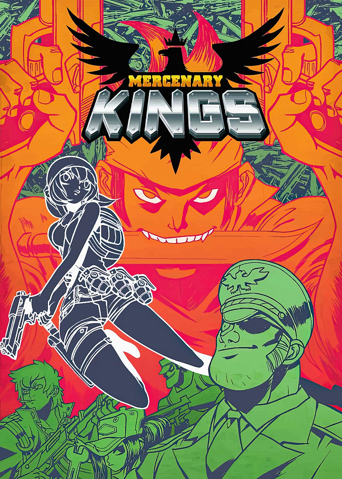Mercenary Kings Video Game Poster