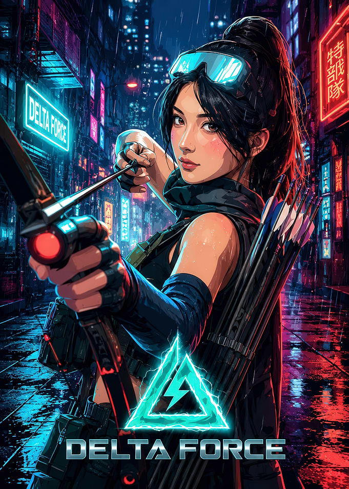 Delta Force Cyberpunk Archer