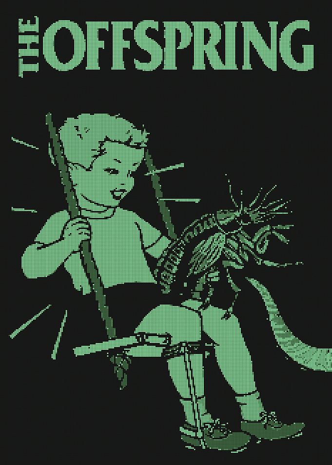 The Offspring Americana Pixel Art