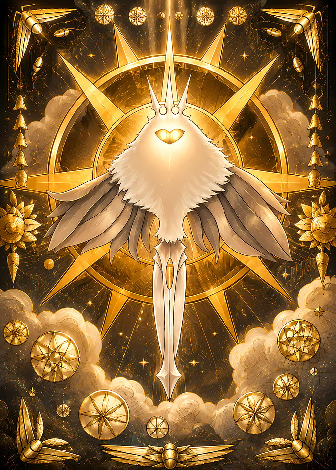 The Radiance Hollow Knight Fan Art