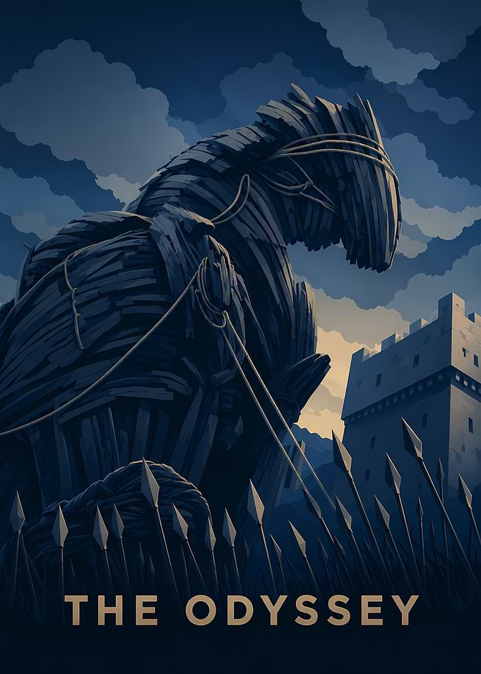 The Odyssey Trojan Horse Poster