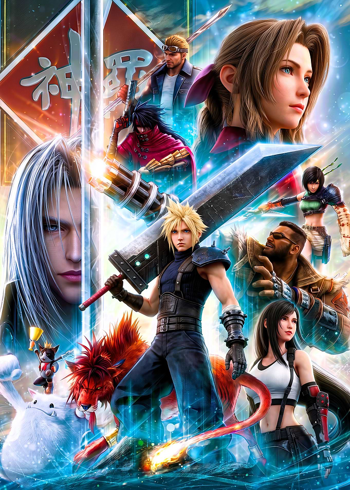 Final Fantasy VII Revelation Poster