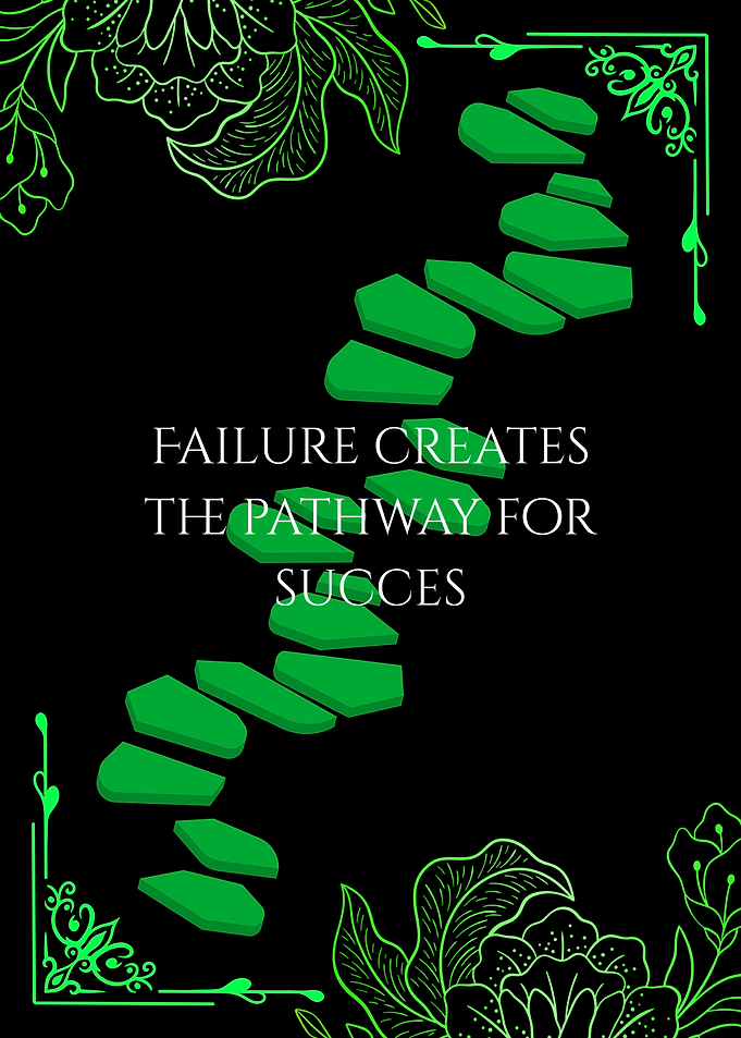Inspirational Success Pathway Quote Poster