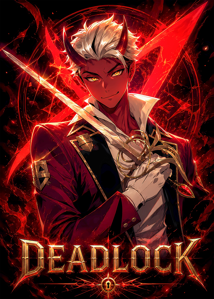 Deadlock Demon Character Poster