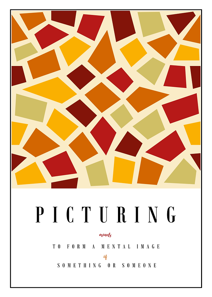 Tuscan Patio Typography Poster