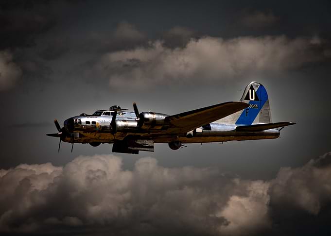 B-17G Flying Fortress in Flight