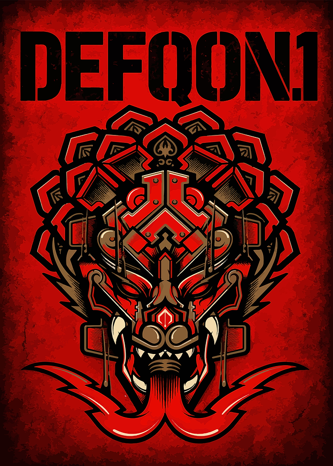 Defqon.1 Red Hardstyle Festival Poster