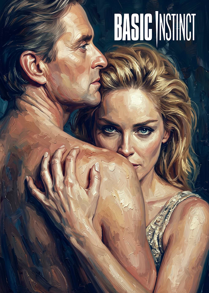 Basic Instinct Movie Poster Art