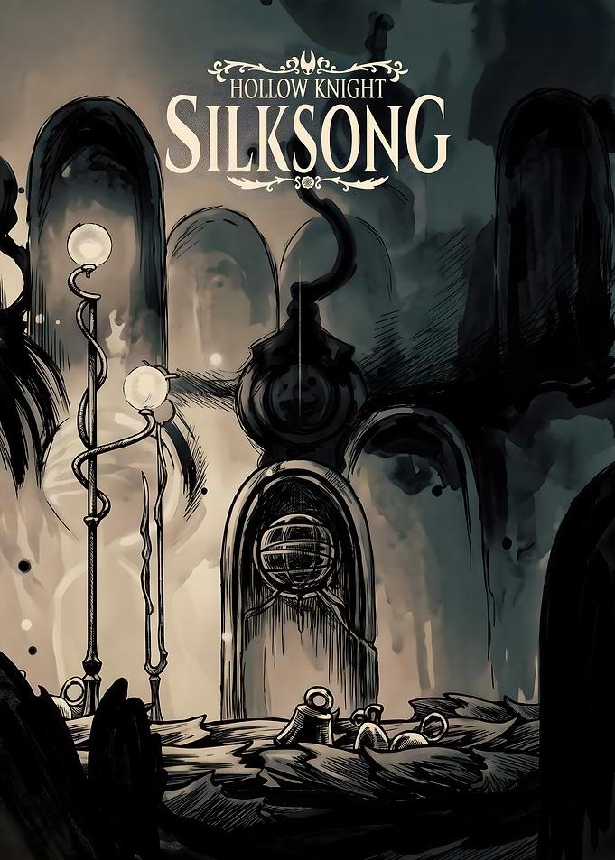 Hollow Knight Silksong Game Poster