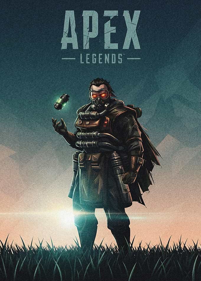 Apex Legends Caustic Character Poster