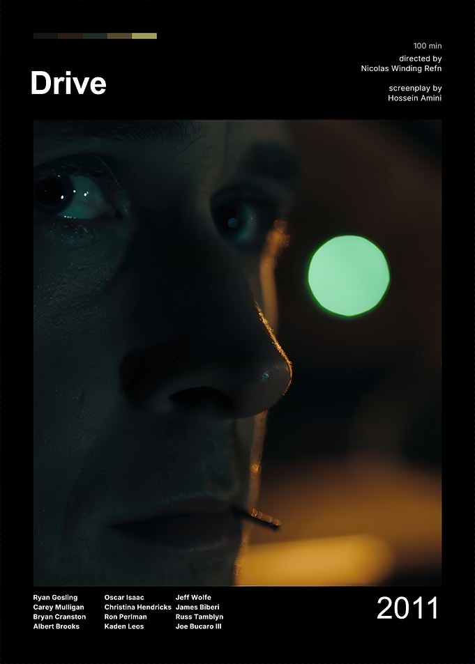 Drive Movie Minimalist Poster