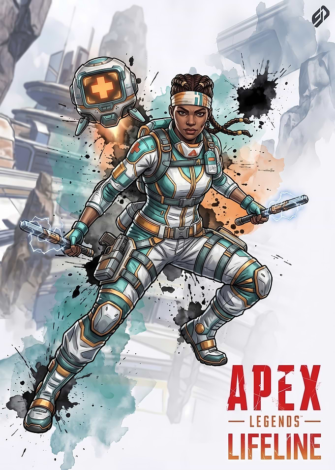 Apex Legends Lifeline Character Art