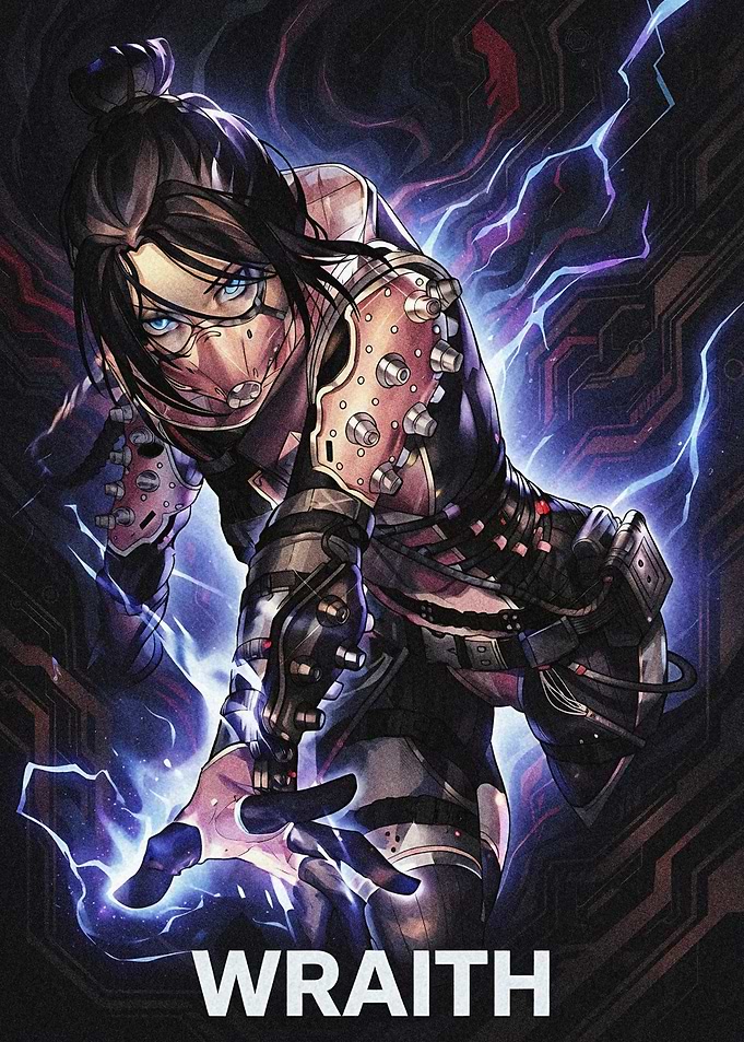 Apex Legends Wraith Character Art