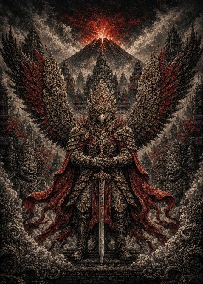 Garuda Warrior Guardian of the Temple
