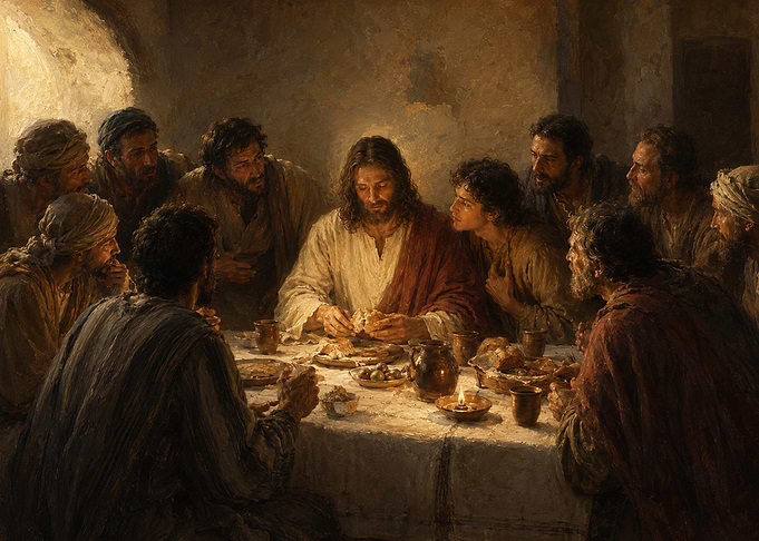 The Last Supper Religious Painting