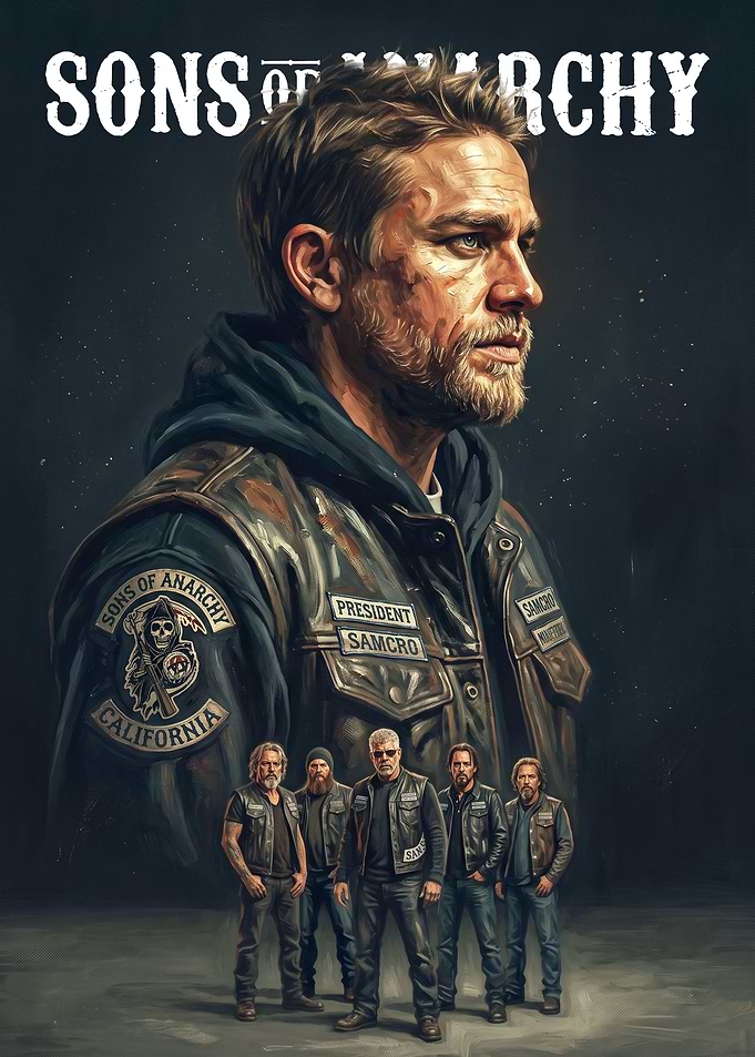 Sons of Anarchy Jax Teller Poster
