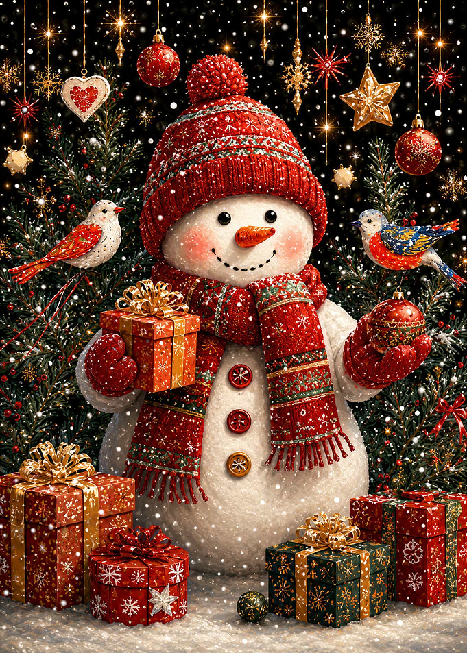Christmas Festive Snowman