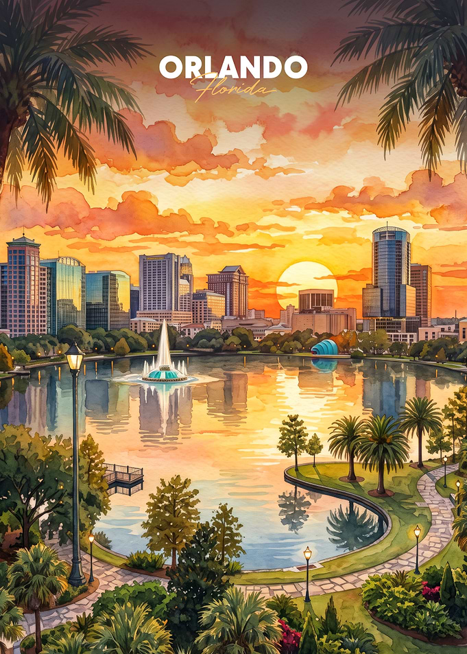Orlando Florida Sunset