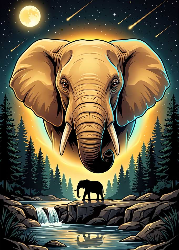Moon Guardian: Spirit of the Elephant