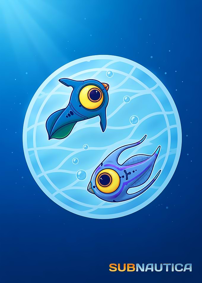 Subnautica Peepers Underwater