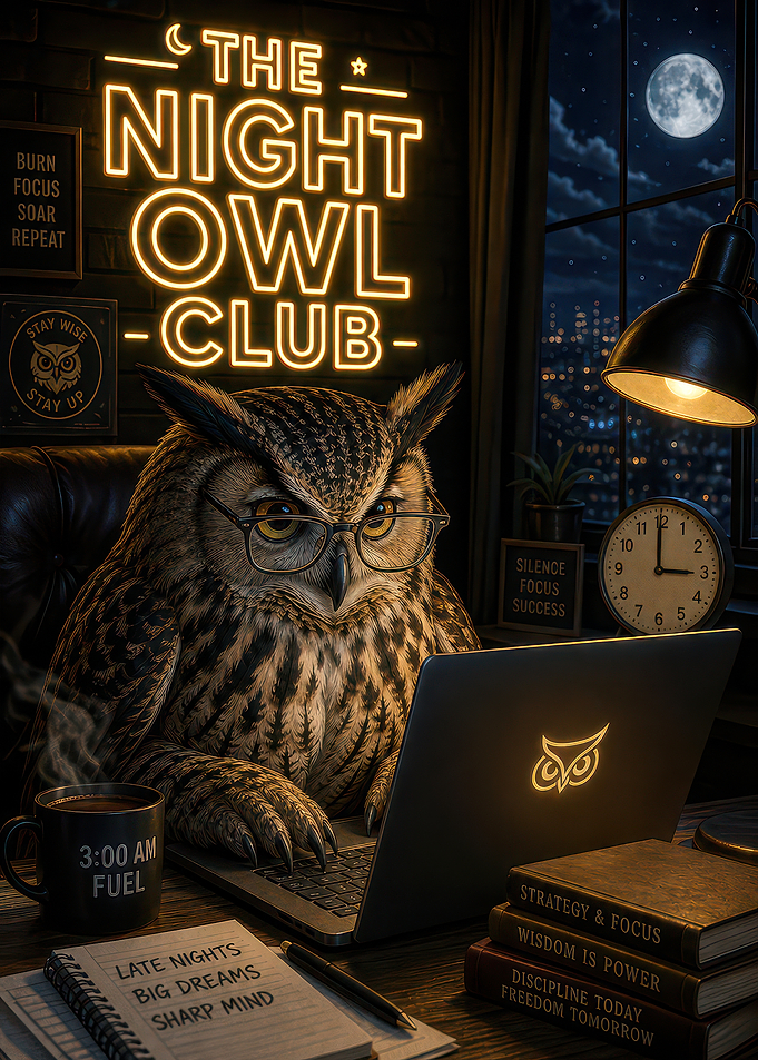 The Night Owl Club Workspace