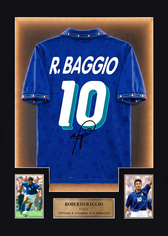 Roberto Baggio Memorabilia