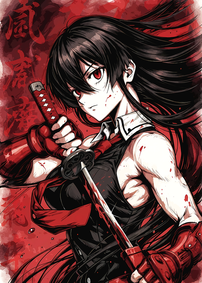 Akame from Akame ga Kill