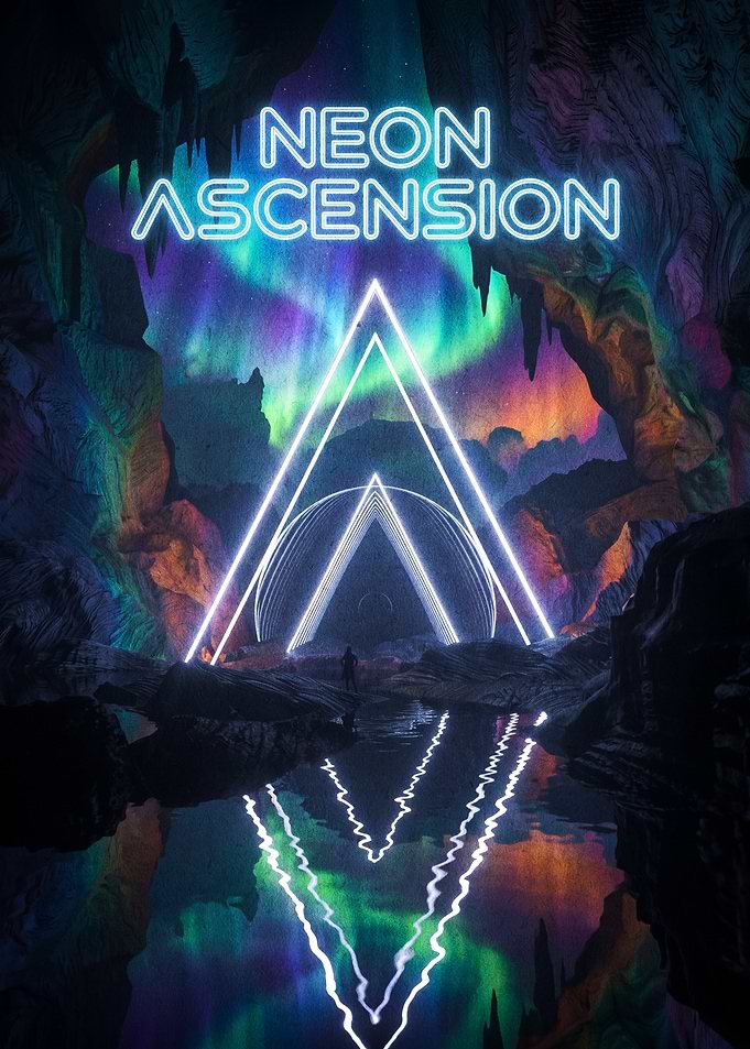 Neon Ascension Cave Portal