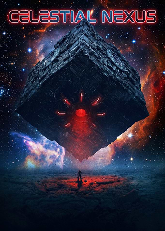 Celestial Nexus Sci-Fi Space Poster