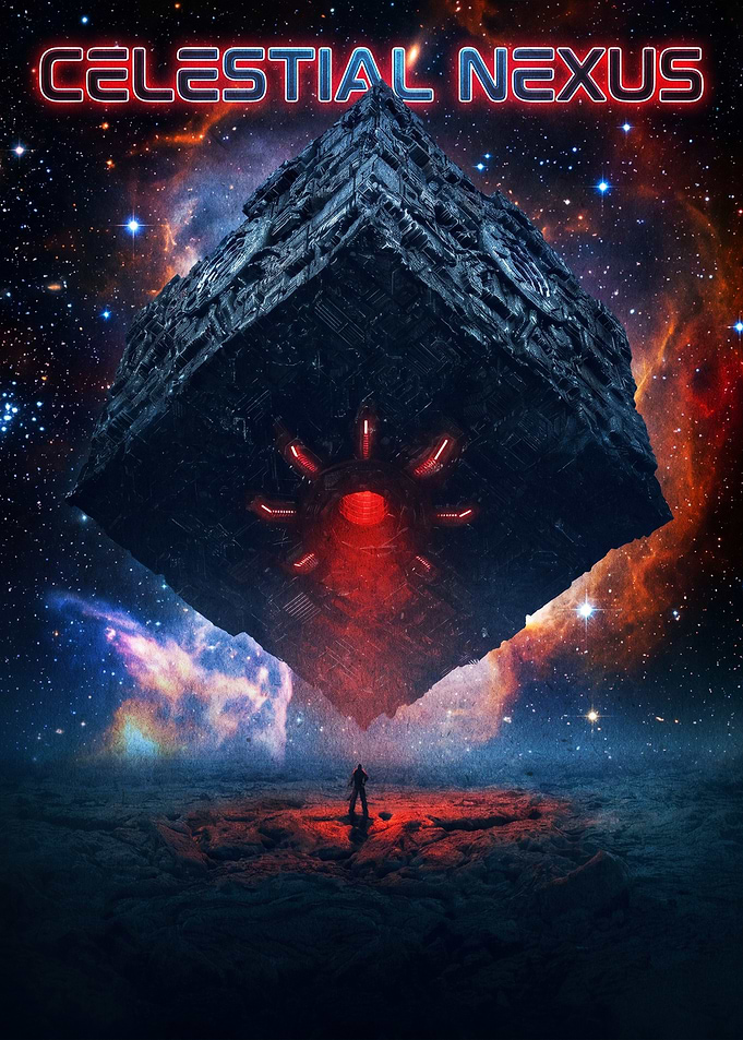 Celestial Nexus Sci-Fi Space Poster
