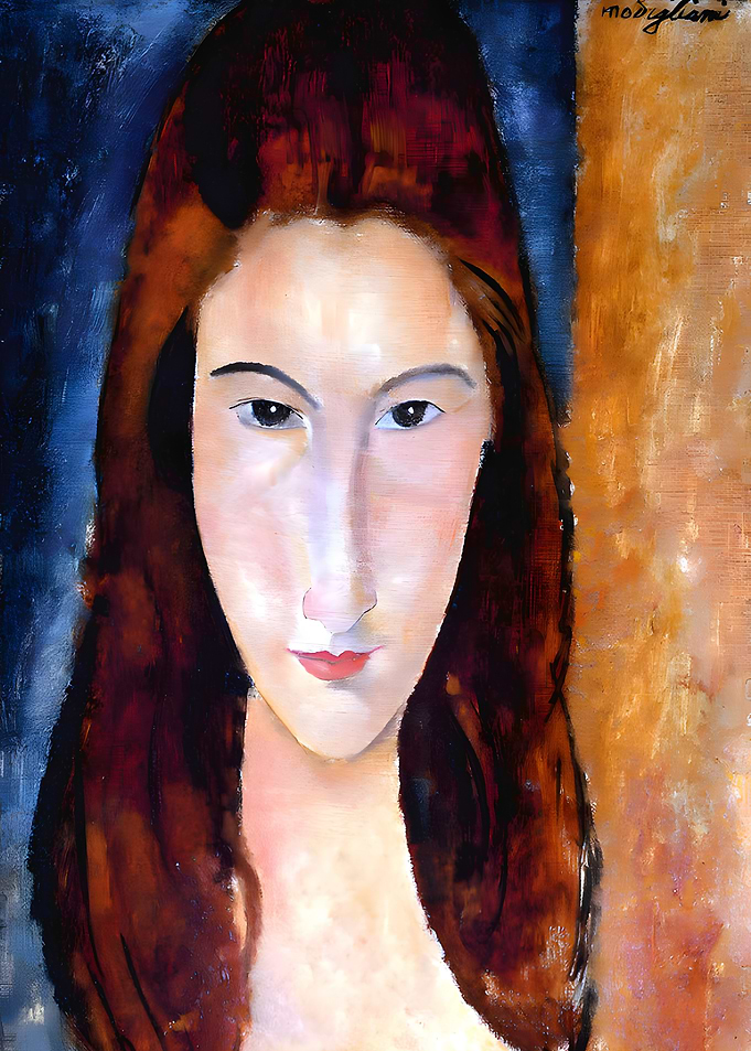 Modigliani Portrait of Jeanne Hebuterne