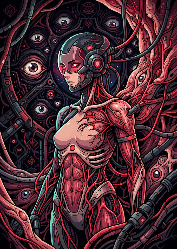 Cybernetic Flesh and Mechanical Fusion