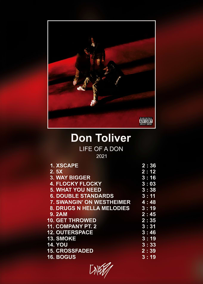 Don Toliver Life of a Don Poster