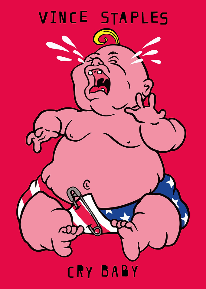 Vince Staples Cry Baby album cover