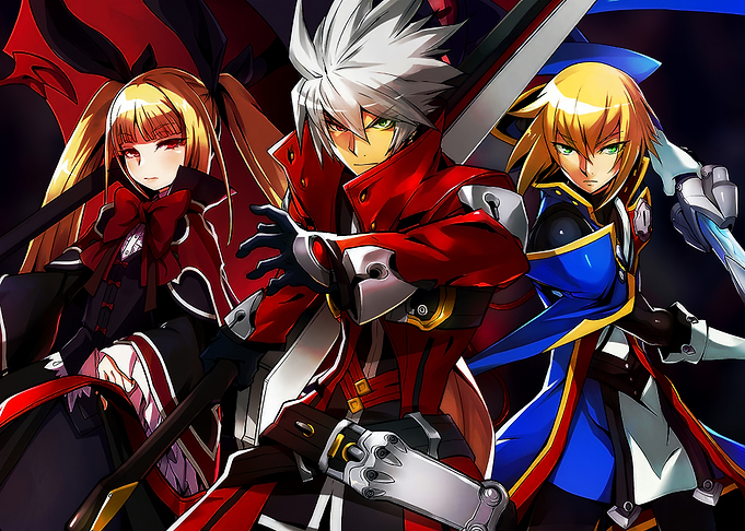 BlazBlue Characters Ragna Rachel Jin