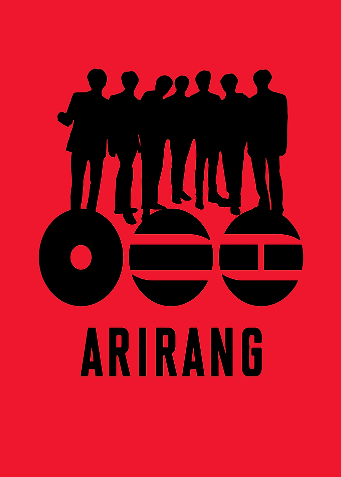 BTS Arirang Minimalist Poster