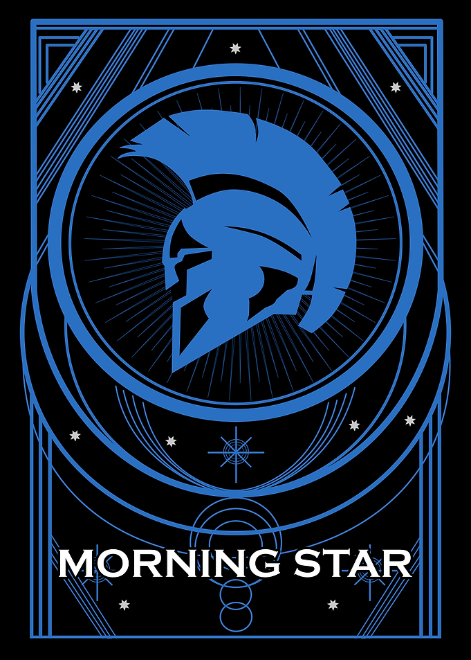 Red Rising Morning Star Graphic