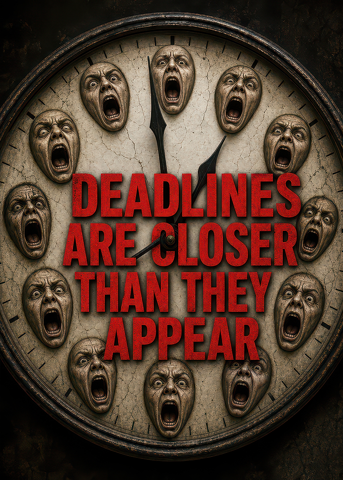 Deadlines Are Closer Than They Appear