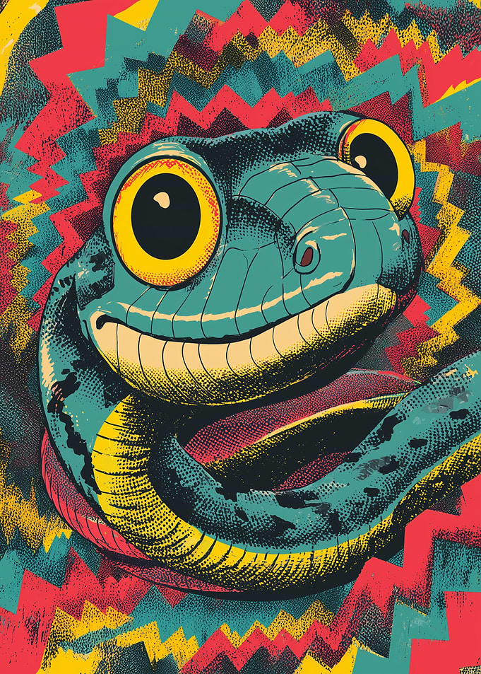 Psychedelic Snake