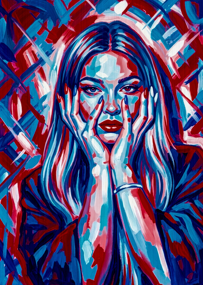 Abstract Portrait of a Woman