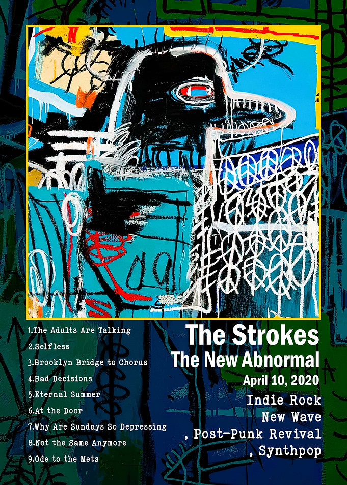The Strokes The New Abnormal Poster