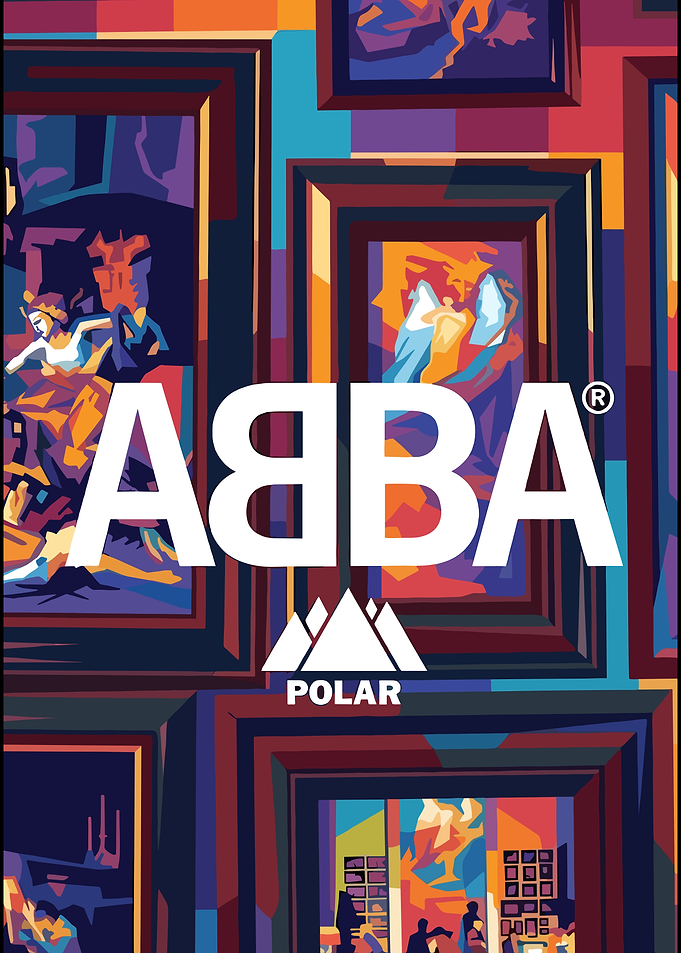 ABBA Pop Art Poster