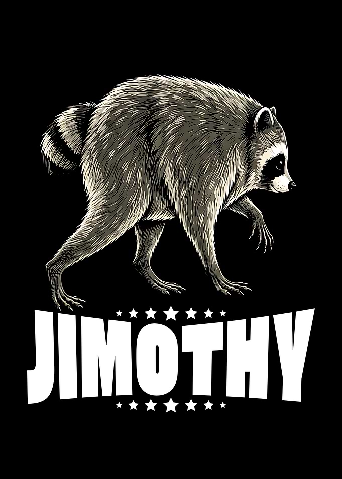 Jimothy The Viral Raccoon From Seattle Graphic