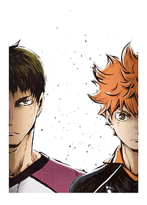 Volleyball Rivals: Ushijima and Hinata