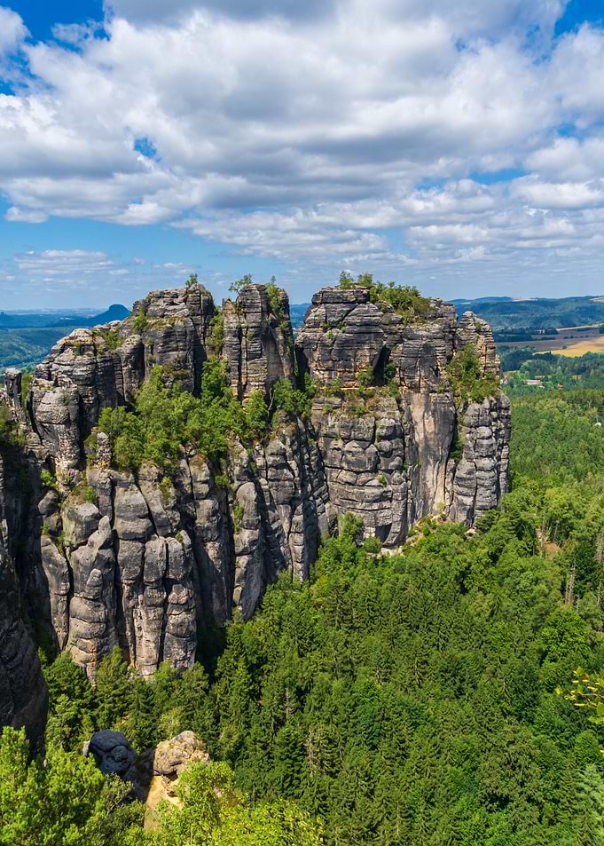 Summer at the Schrammsteine