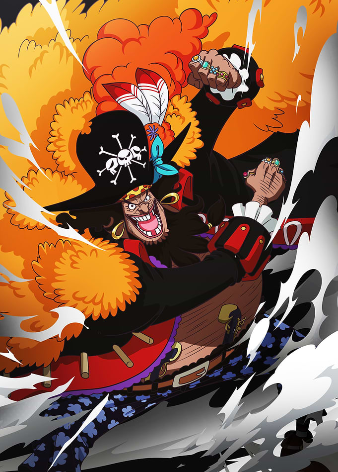 Marshall D. Teach Blackbeard Epic Portrait