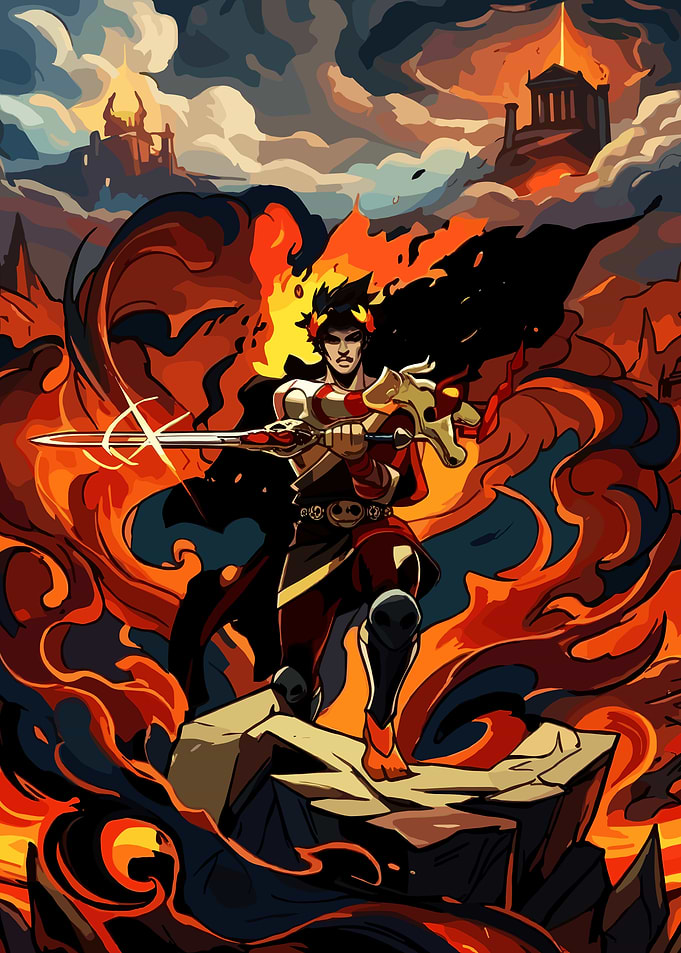 Zagreus from Hades Video Game